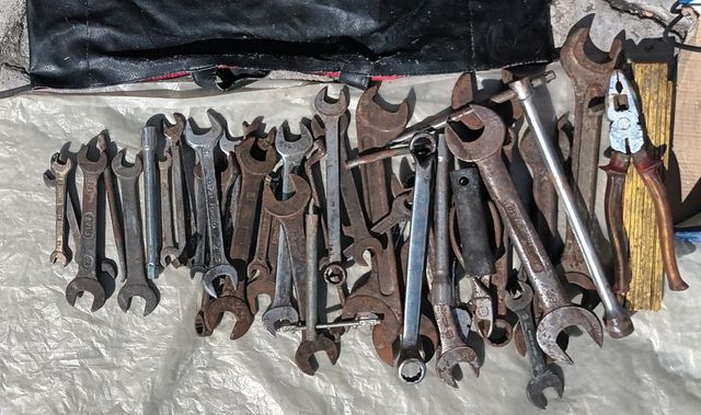 Assortimento chiavi officina meccanica