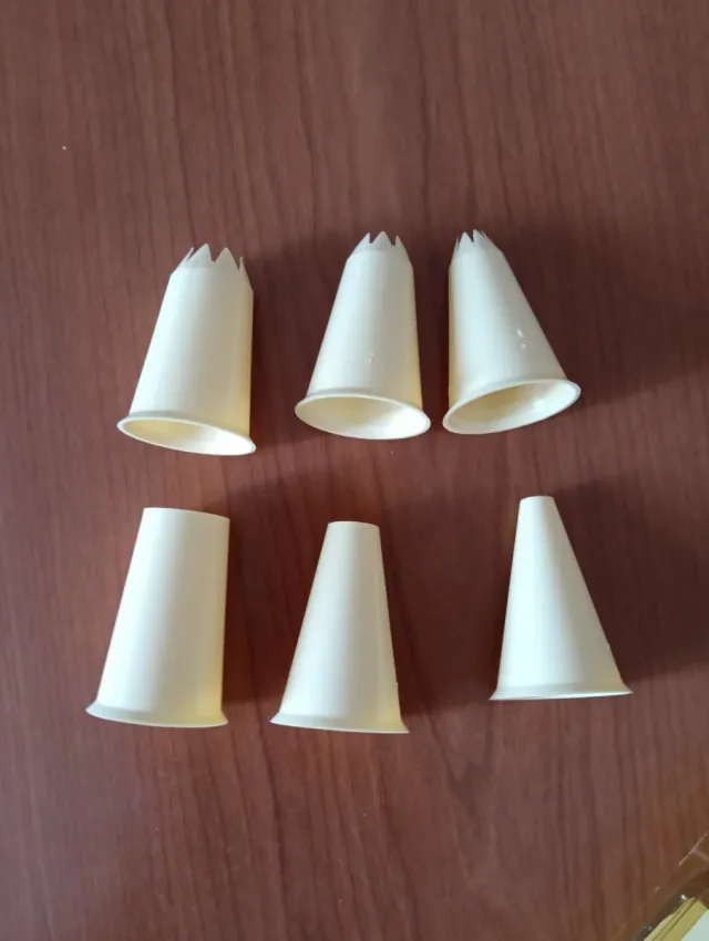 6 Boquillas para manga pastelera