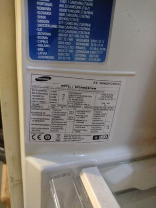 Frigorífico Samsung Blanco  178cm 289litros
