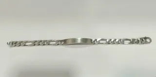 Esclava de plata estilo cartier 