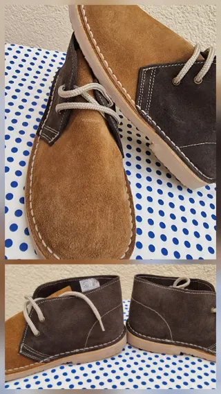 Botas Pisacacas Piel Niña/o Talla 33 Nuevas