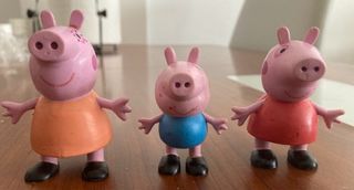 3 Figuras Peppa Pig