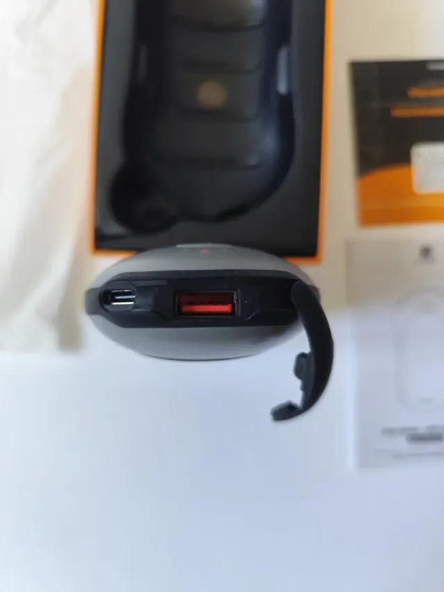 Scaldamani Ocoopa Ricaricabile Nero/Grigio