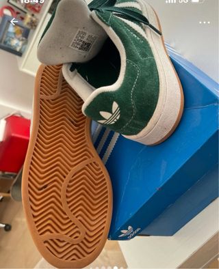 Zapatillas Adidas Campus Mujer Verde
