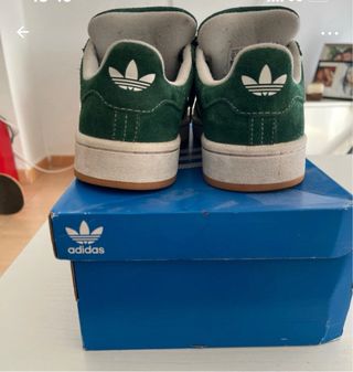 Zapatillas Adidas Campus Mujer Verde