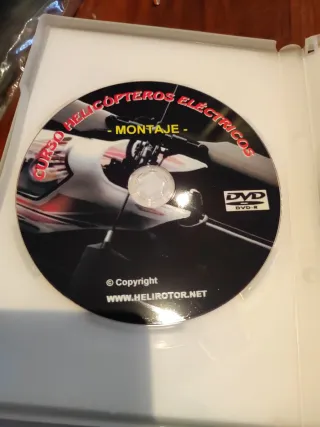 4 DVD Curso Helicópteros Eléctricos DVD Montaje