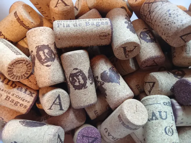 200 Tapones de Corcho Natural