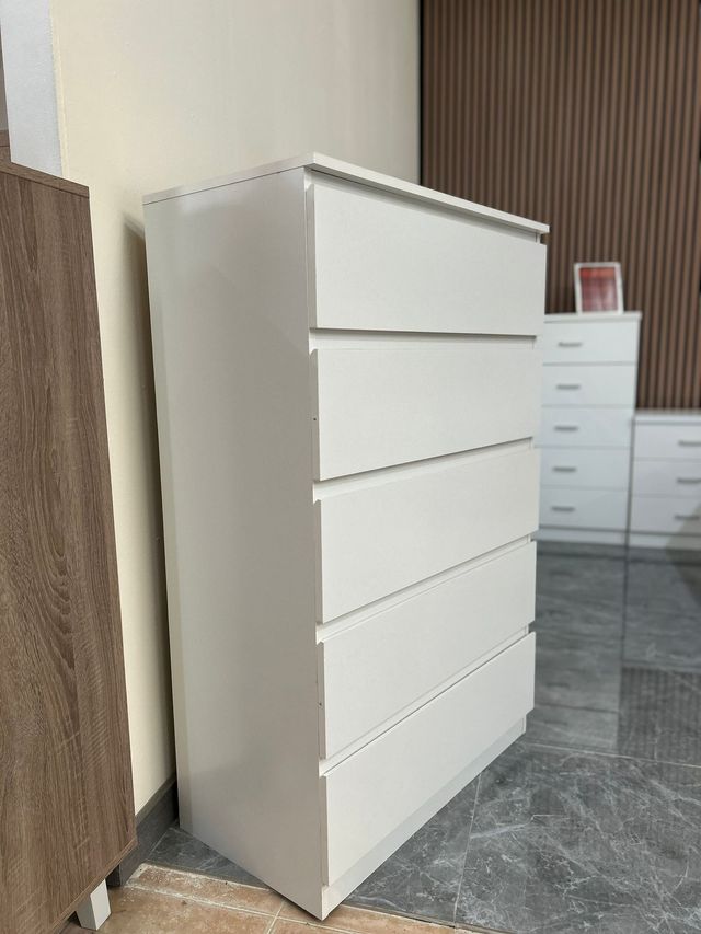 Mueble Sinfonier 5 Cajones Blanco - Nuevo