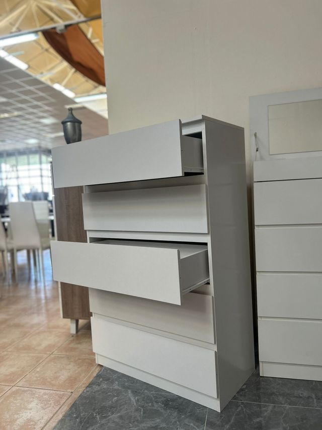 Mueble Sinfonier 5 Cajones Blanco - Nuevo