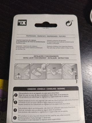 Cierres de seguridad infantil Inox (Pack 5)