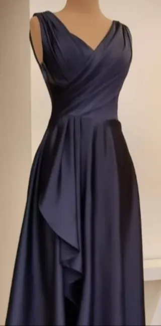 Vestido de fiesta azul