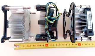 Lotto 3 CPU Intel socket LGA 1155 con dissipatori