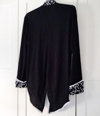 Disfraz Vampiro Royal Negro/Blanco Talla Única