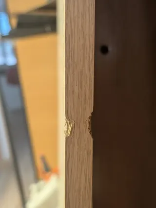 Tablón de madera claro
