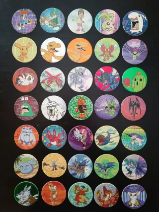 Lote Tazos Digimon