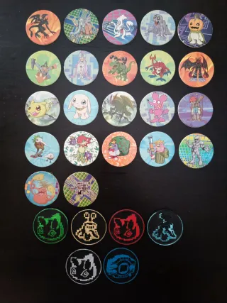Lote Tazos Digimon