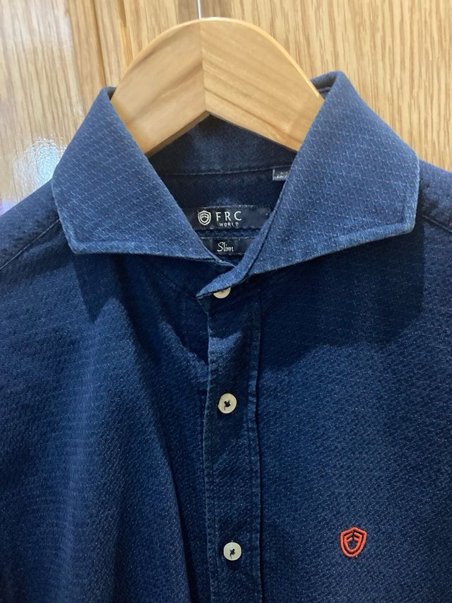 Camisa Forecast Azul Talla M