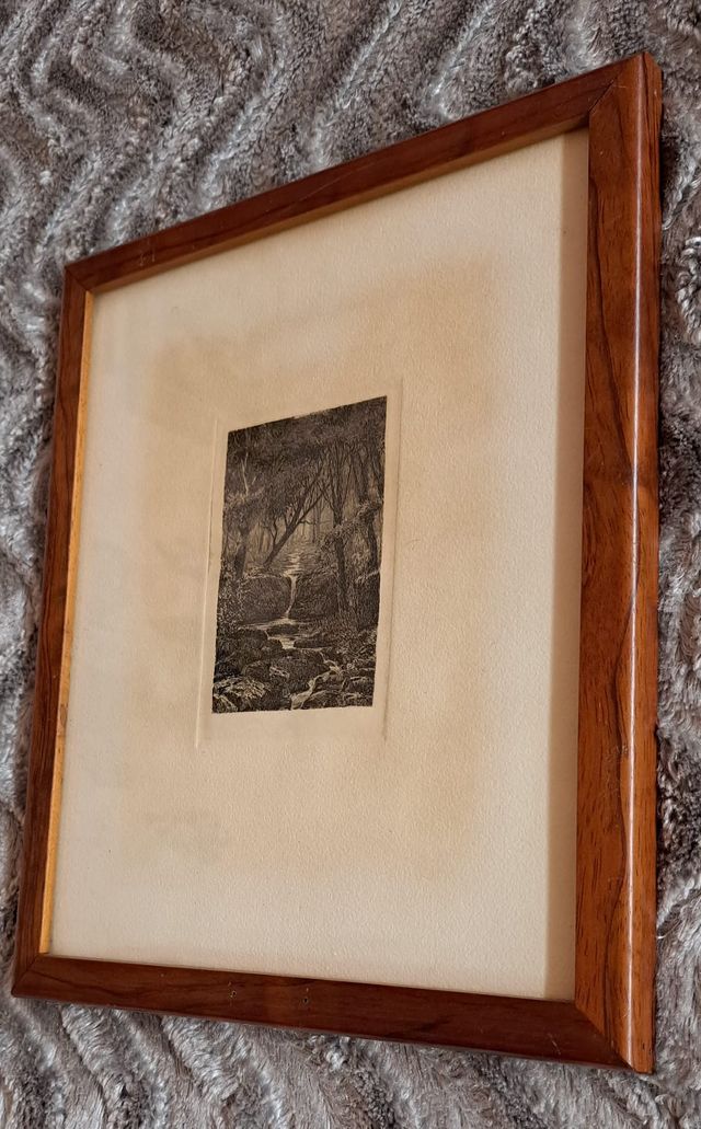 Arroyo - acquaforte di Tomás Campuzano y Aguirre