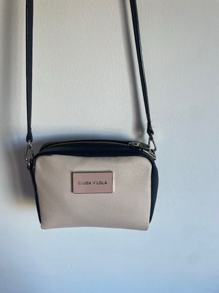 Bolso Bimba y Lola Beige y Negro