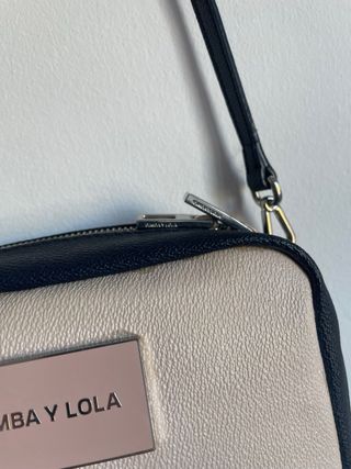 Bolso Bimba y Lola Beige y Negro