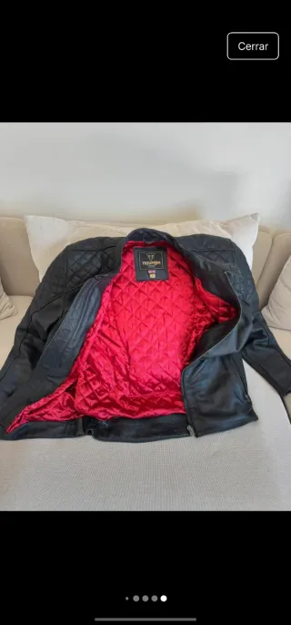 Chaqueta de cuero Triumph Branddan