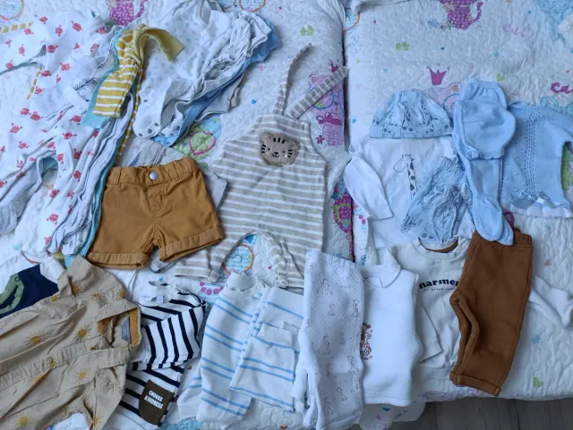 Lote Ropa Bebé Niño 3-6 Meses