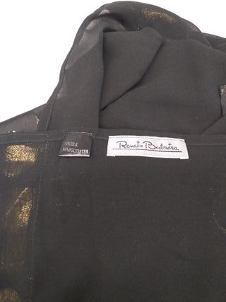 Sciarpa nera Renato Balestra