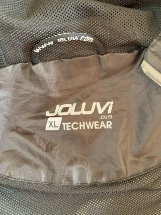 Chaqueta Joluvi chubasquero y paravientos negro XL