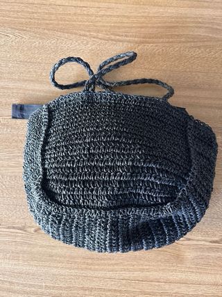 Bolso de mujer tejido con flores