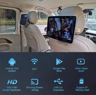 Pantalla Reposacabezas Mercedes Benz “Carplay”