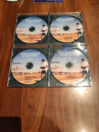 4 DVD Curso Helicópteros RC