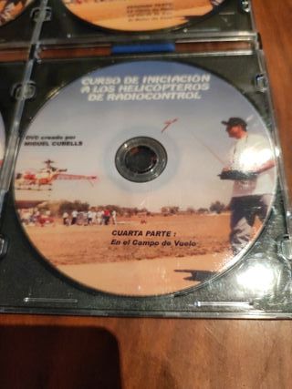 4 DVD Curso Helicópteros RC
