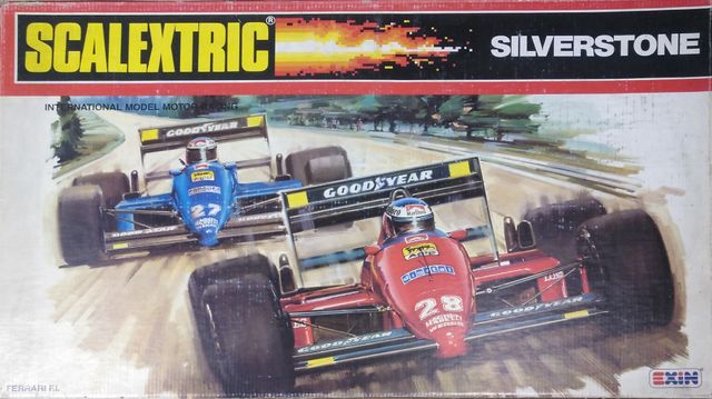 3 tapas Scalextric + póster Ayrton Senna