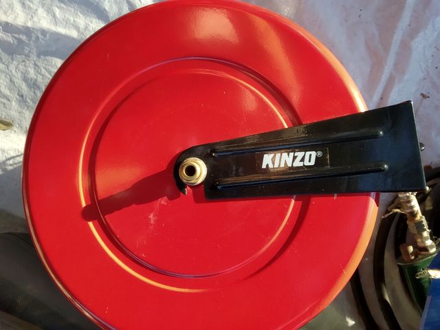 Carrete Manguera Aire Comprimido Kinzo 10m