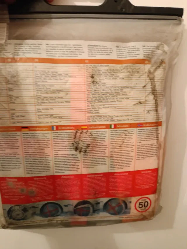 Cadenas de nieve
 Talla 62
