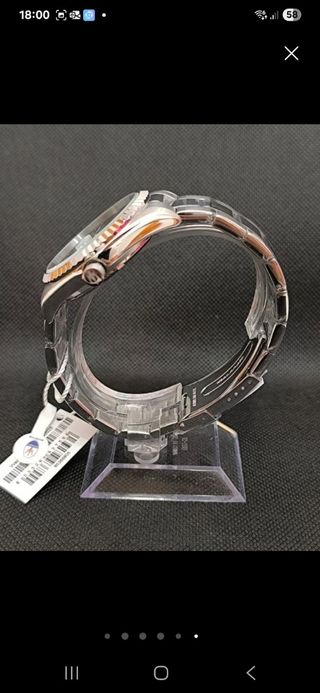 Reloj Maserati Analógico Negro y Plateado