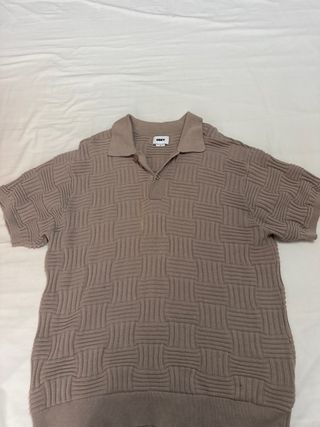 Jersey Obey oversize tejido marrón