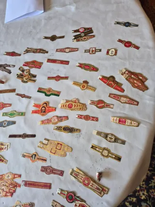 155 Vitolas vintage de Puros