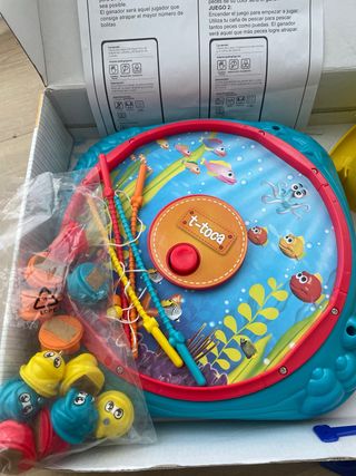 Juego Perritos Hambrientos y Pesca Pececitos