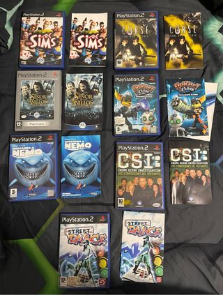 Lote Videojuegos PlayStation 2