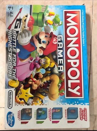 Monopoly Gamer Super Mario Nintendo