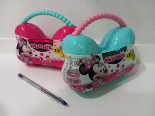 ^ 2 Maletines Minnie Bowckets Disney