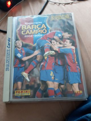 Megacracks Barça Campió 2004-2005
FALTAN 3 MESSIS