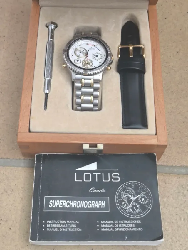Reloj Lotus Superchronograph 9462