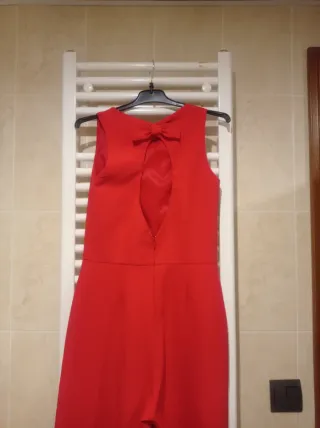 Mono Mango Rojo Pierna Ancha