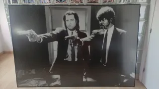 Póster Pulp Fiction Enmarcado