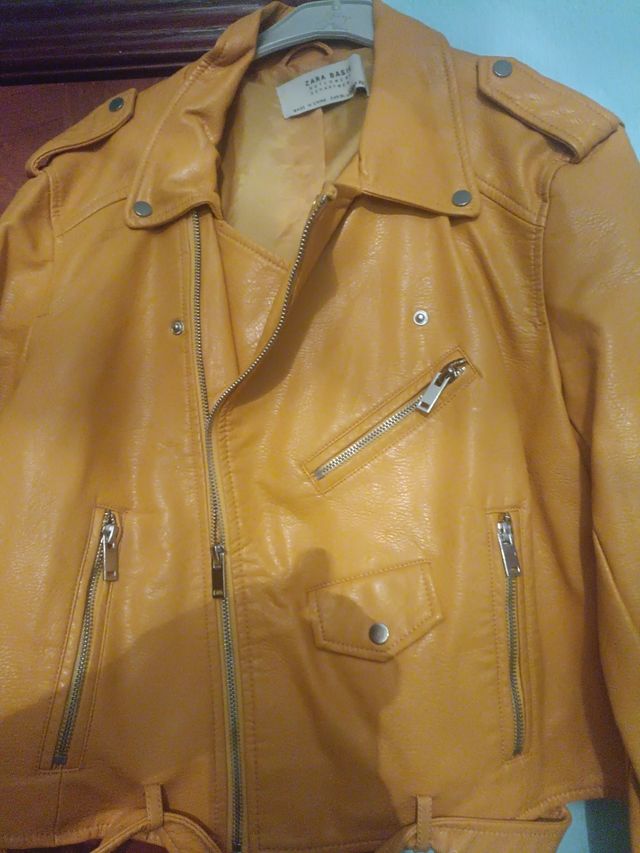 Chaqueta Zara Amarilla Talla M