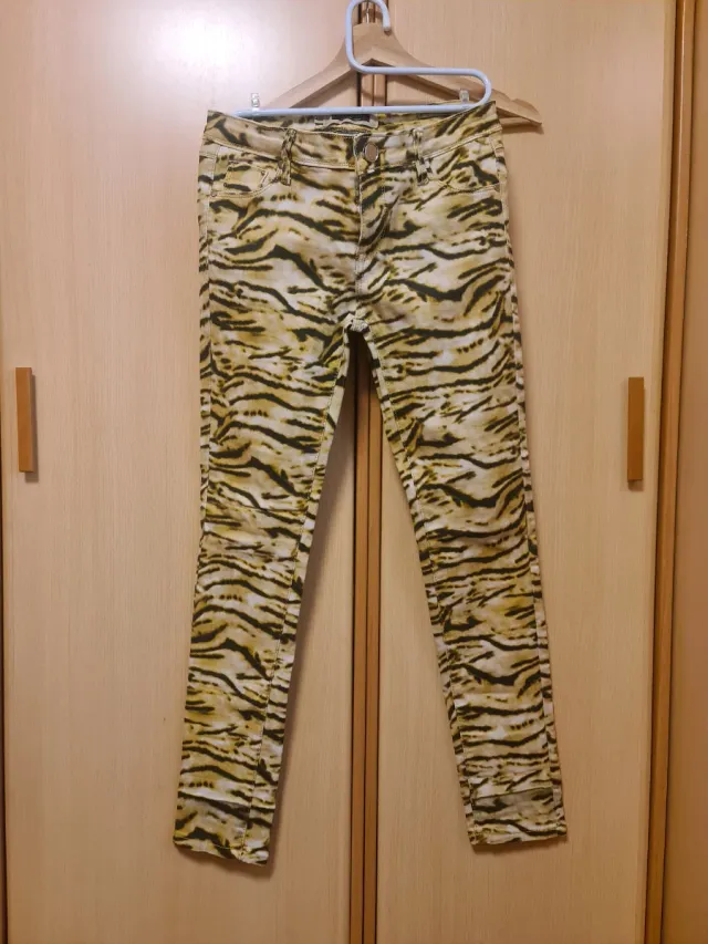 Pantalón mujer atigrado XL