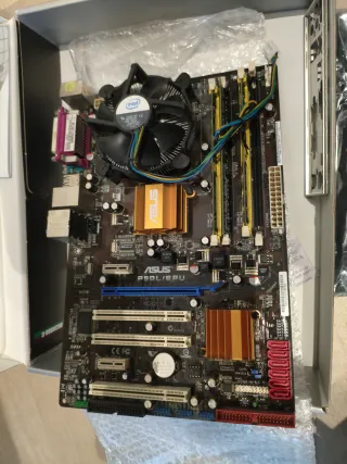 Placa Base ASUS P5QL/EPU + Intel Core 2 Quad