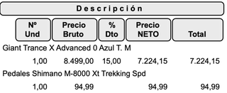 Bicicleta Montaña Giant Trance X Advance.SIN ESTRE